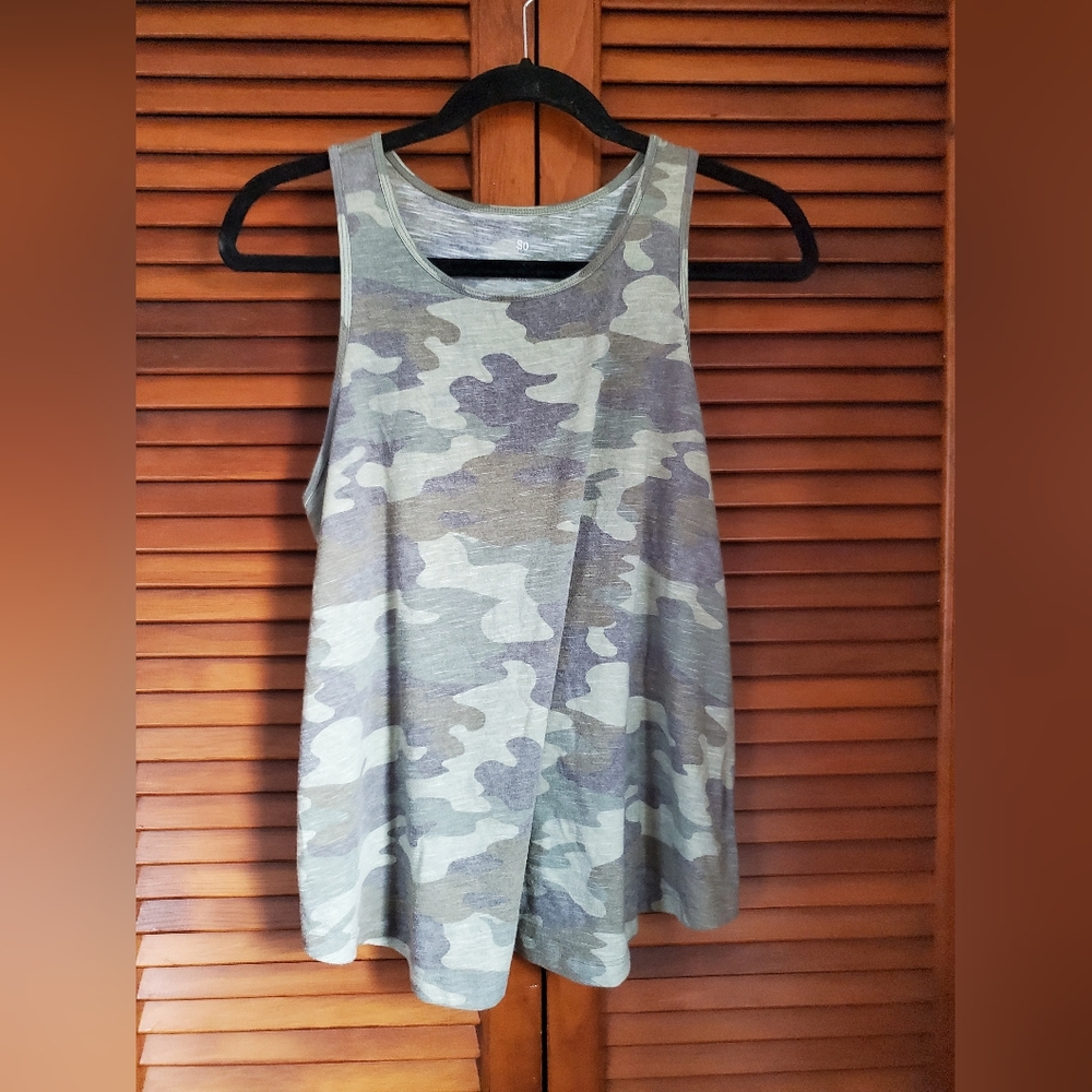 Camo tank top